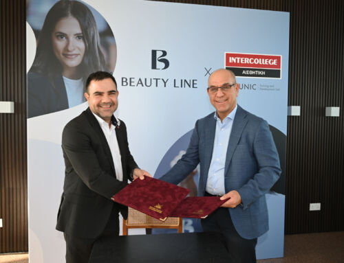 Στρατηγική Συνεργασία μεταξύ Beauty Line,  Προγράμματος Σπουδών Αισθητικής του Intercollege και Μονάδας Κατάρτισης και Ανάπτυξης του Πανεπιστημίου Λευκωσίας για την περαιτέρω ανάπτυξη του κλάδου της Ομορφιάς στην Κύπρο