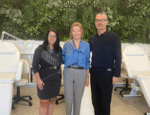 Επίσκεψη της προέδρου του Συλλόγου Αισθητικών Κύπρου στο Intercollege